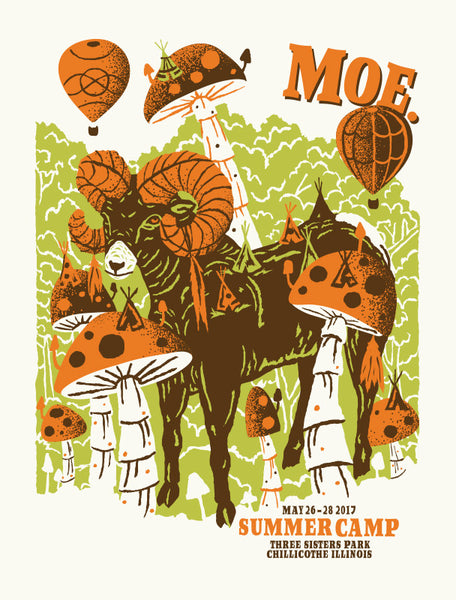 MOE. Summer Camp - 2017 Poster