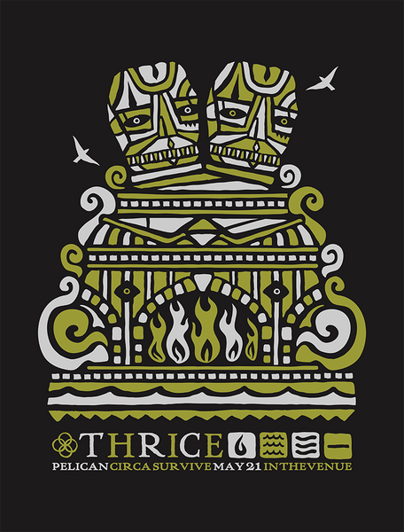THRICE - 2008 Poster