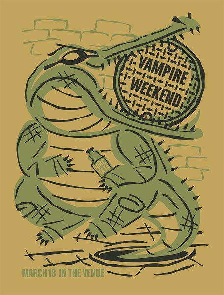 VAMPIRE WEEKEND - March 18, 2010 Poster