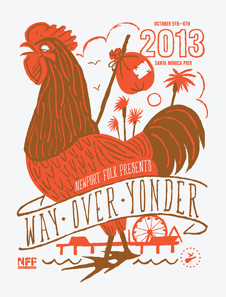 WAY OVER YONDER FEST - 2013 Poster