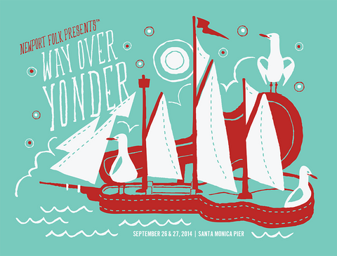 WAY OVER YONDER FEST 2014 Poster