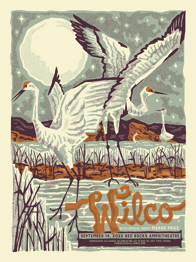 WILCO - 2022 Poster | Furturtle Show Prints